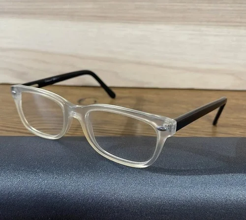 Enhance 3972 48-18-140 Matte Ice/ Black eyeglass frames