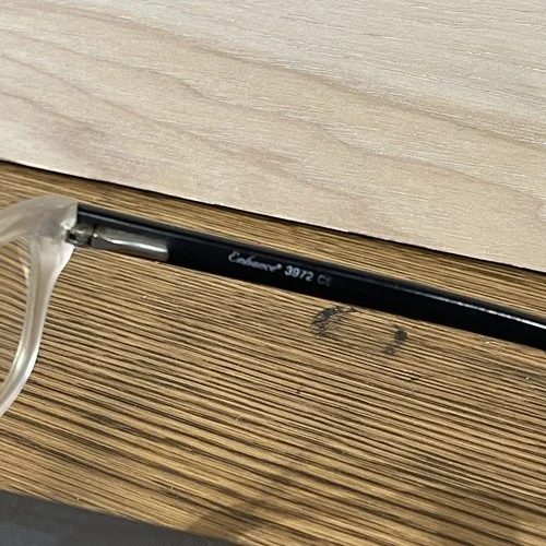 Enhance 3972 48-18-140 Matte Ice/ Black eyeglass frames 3