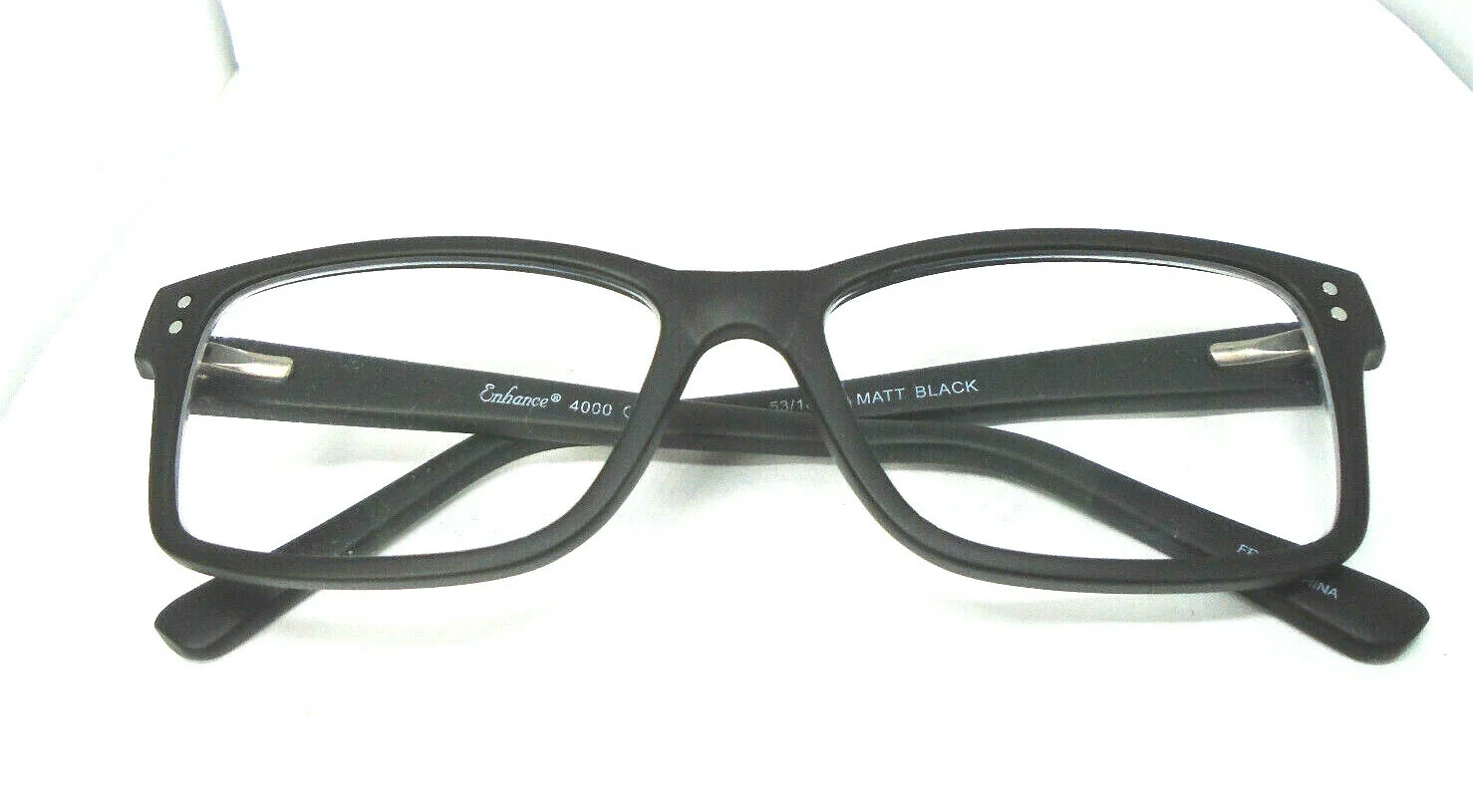 Enhance 4000 Eyeglasses Glasses Frame 53-18-145 Matt Black