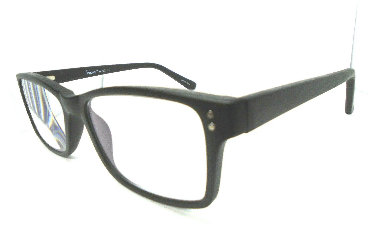 Enhance 4000 Eyeglasses Glasses Frame 53-18-145 Matt Black 3