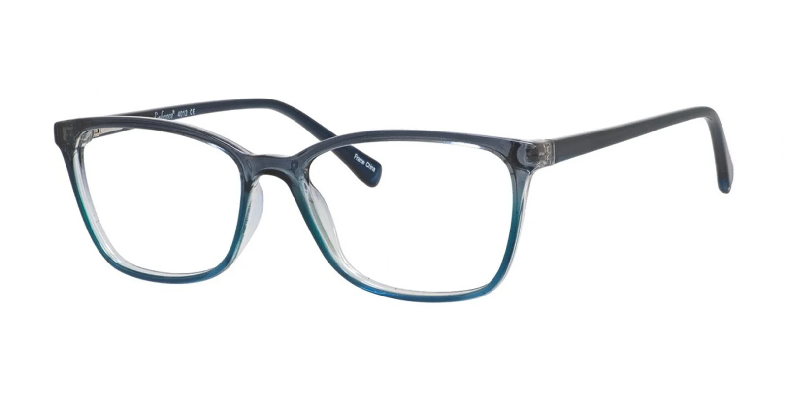 Enhance 4012 Eyeglasses Prescription Glasses Frame 54-16-140 Blue Amber, Purple