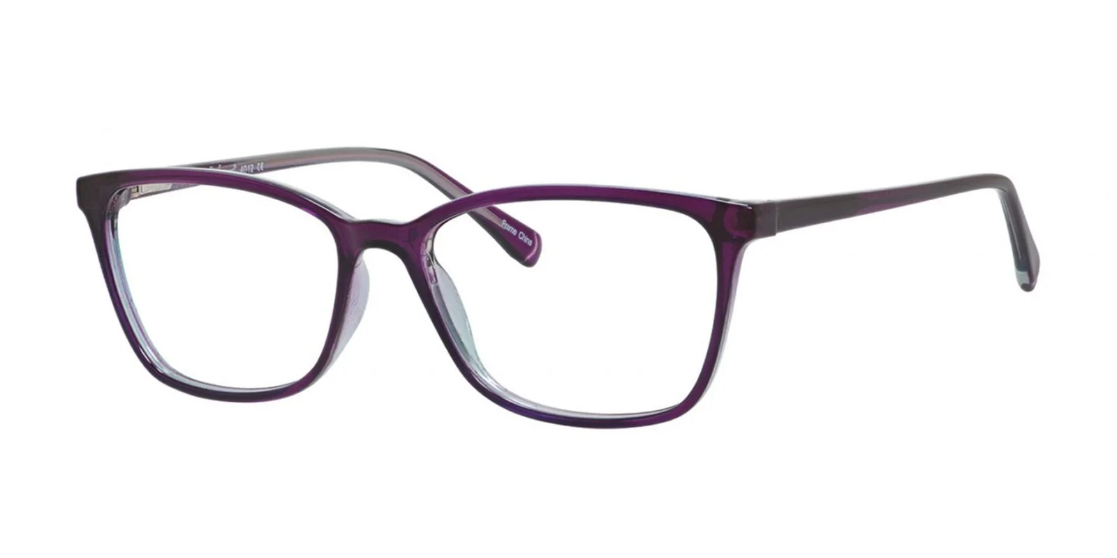 Enhance 4012 Eyeglasses Prescription Glasses Frame 54-16-140 Blue Amber, Purple 3