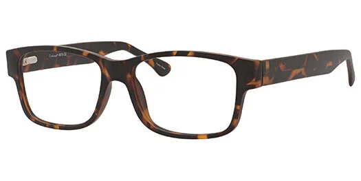 Enhance 4075 Eyeglasses Glasses Frame 60-20-160 Matt Tortoise 2