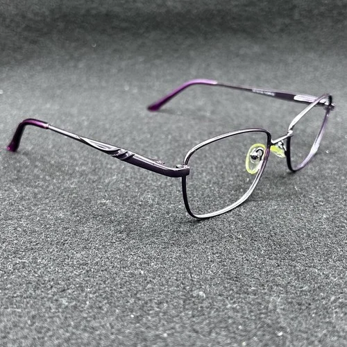 Enhance EN4158 Eyeglasses Frame Purple Lilac Flex 54-18-140 Used 3