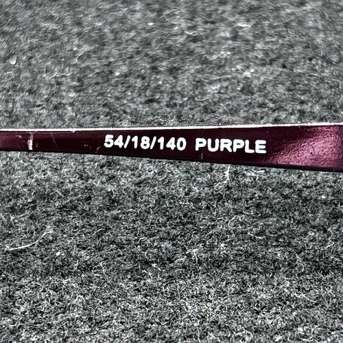 Enhance EN4158 Eyeglasses Frame Purple Lilac Flex 54-18-140 Used 4