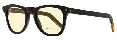 Ermenegildo Zegna Rectangular Eyeglasses EZ5137 001 Black 49mm 5137
