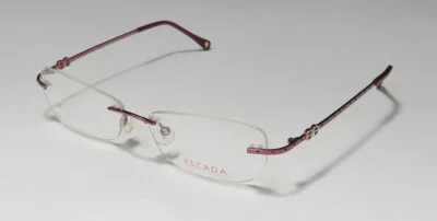 ESCADA VES 587S SMX RIMLESS LIGHTWEIGHT ELEGANT UNIQUE DESIGN BRAND EYEGLASSES