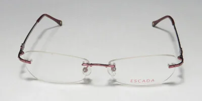 ESCADA VES 587S SMX RIMLESS LIGHTWEIGHT ELEGANT UNIQUE DESIGN BRAND EYEGLASSES 3