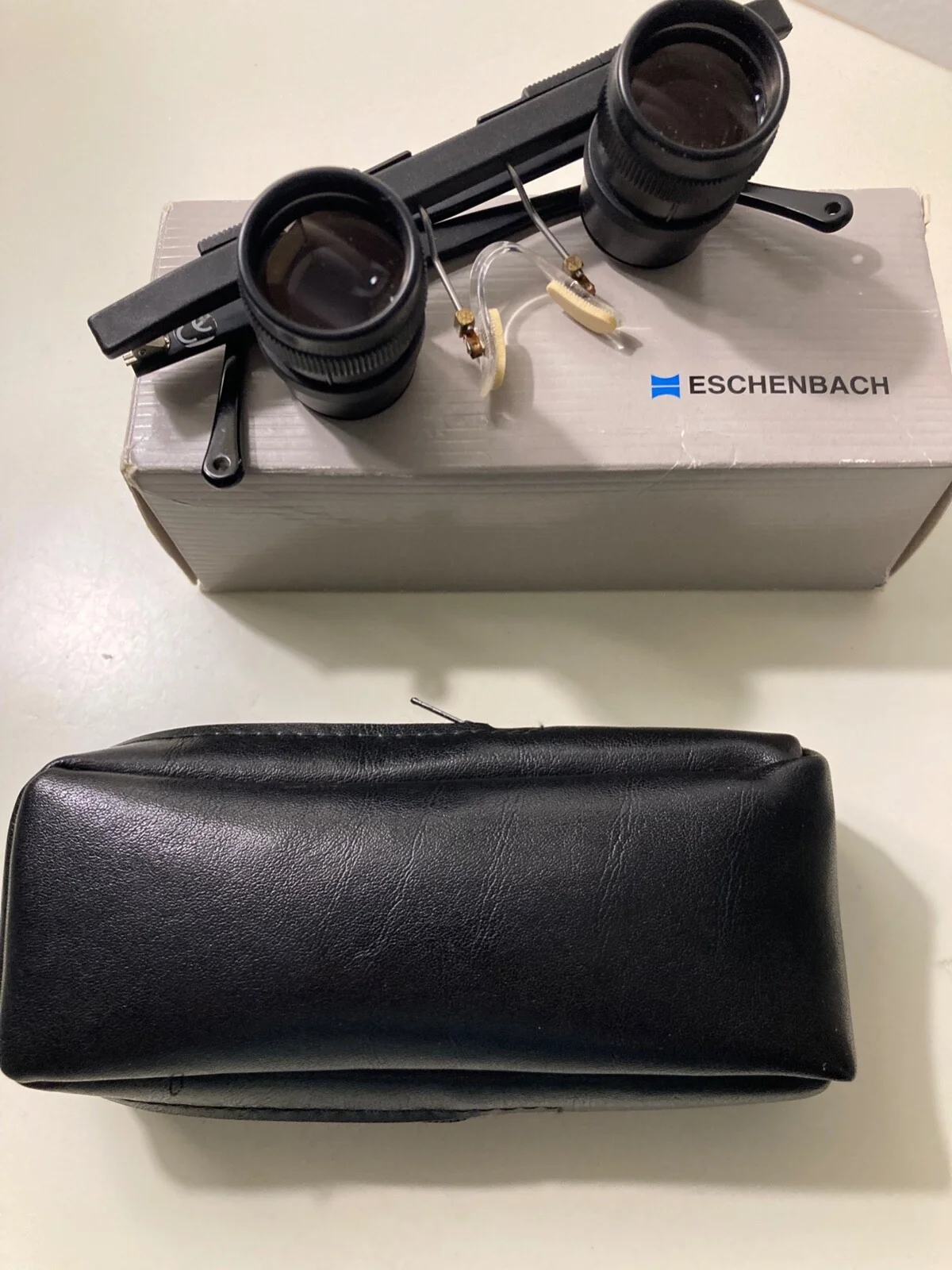 ESCHENBACH 16344 Galilean System Telescope Magnifier Eyeglasses for Distance 4X 2