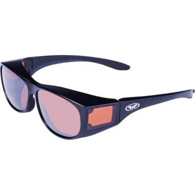 Escort Safety Glasses Fits Over Most Prescription Glasses Driving Mirror Lenses