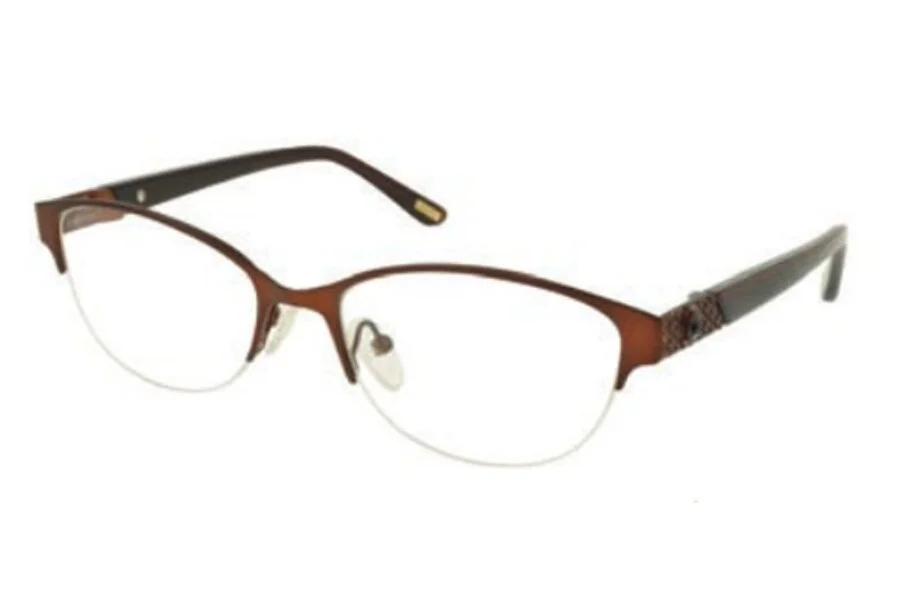 ESSENCE BARAVIK BROWN New Optical Eyeglass Frames For Women
