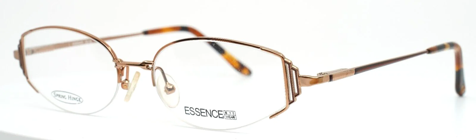 ESSENCE ES166 094 Copper Womens Oval Half Rim Eyeglasses 53-17-140 B:33
