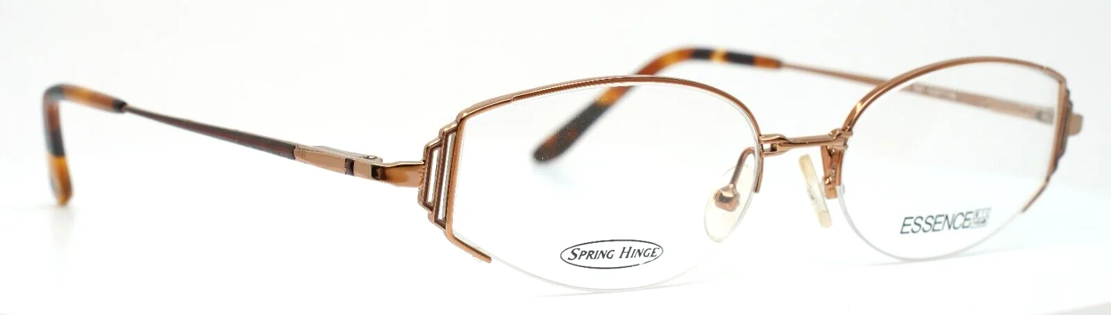 ESSENCE ES166 094 Copper Womens Oval Half Rim Eyeglasses 53-17-140 B:33 3