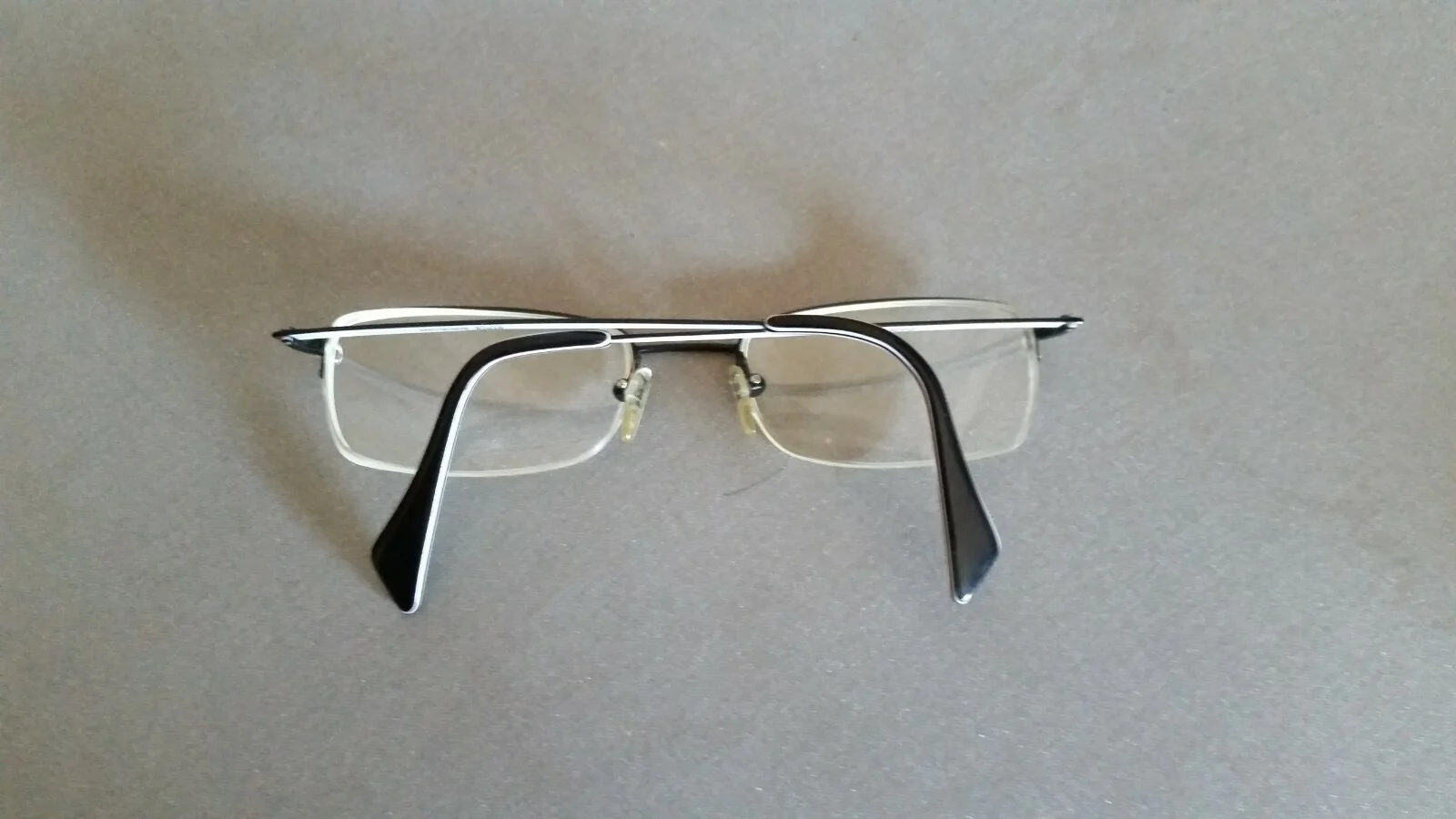 Etnia Barcelona Eyeglass Frames – Black and White Half Frames!! 2