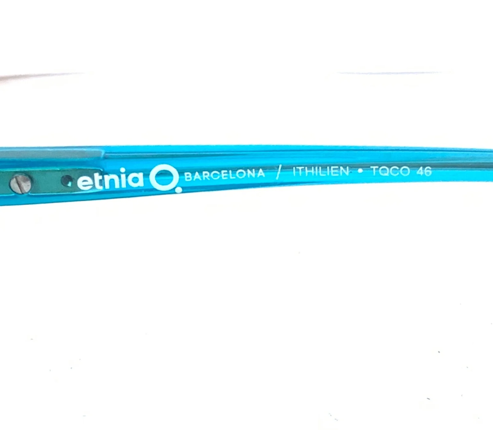 Etnia Barcelona Eyeglasses Frame Neon Pink Blue 46-16-125 Eyeglass Frames 4