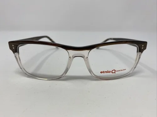 Etnia Barcelona Eyeglasses Frame Spain CINCINNATI 19 1BKHV 53-17-147 Brown OH99
