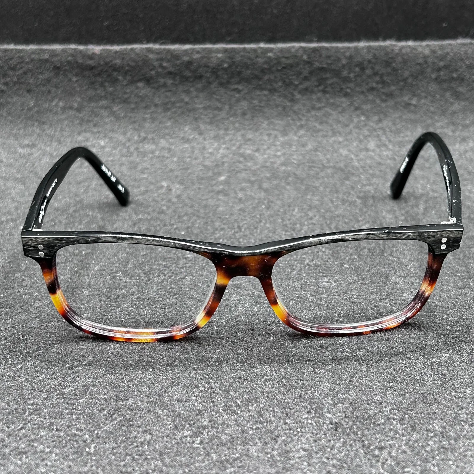 Etnia O Barcelona / Cincinnati BKLE53 Eyeglasses **FRAME ONLY** 53-17-147 Used 2