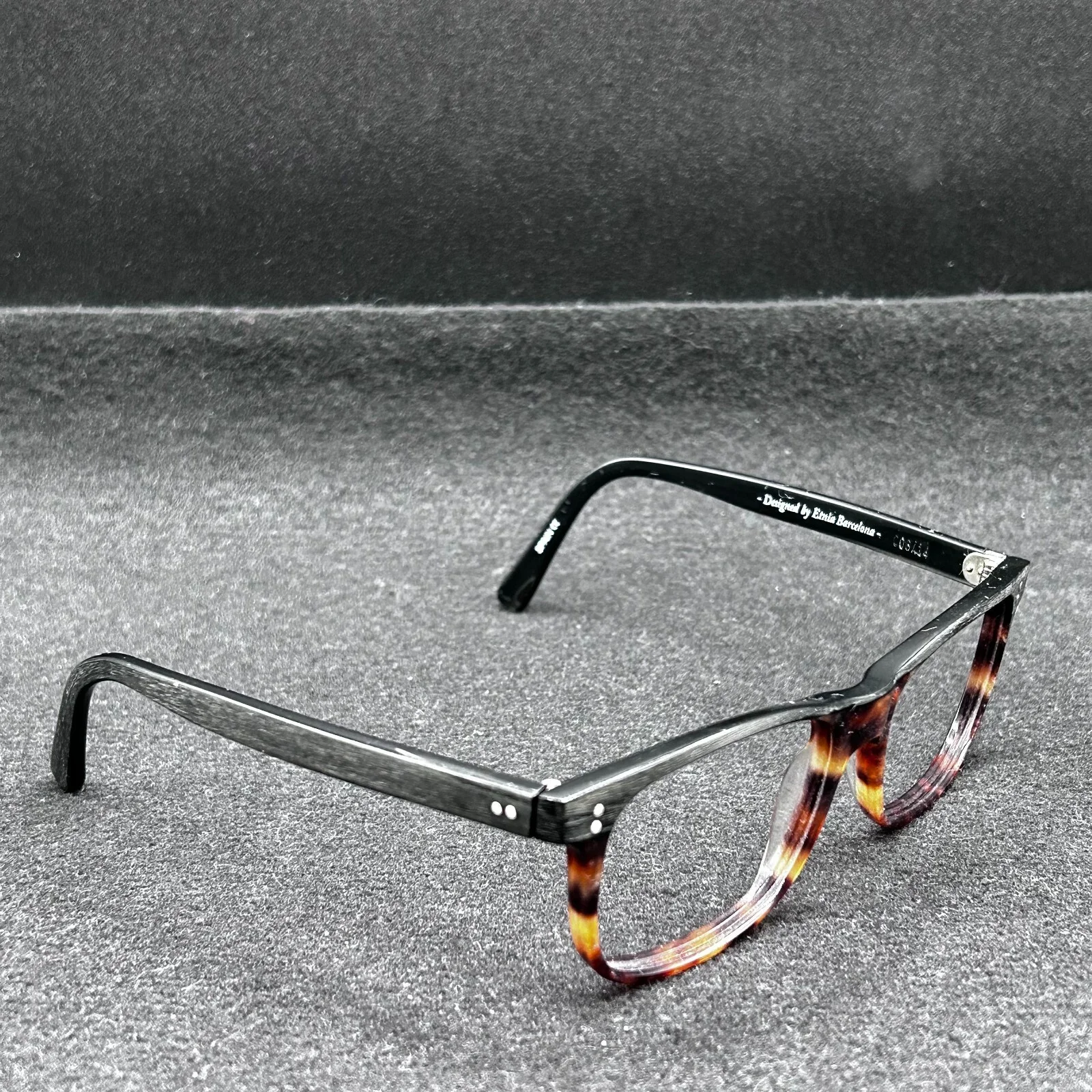 Etnia O Barcelona / Cincinnati BKLE53 Eyeglasses **FRAME ONLY** 53-17-147 Used 3