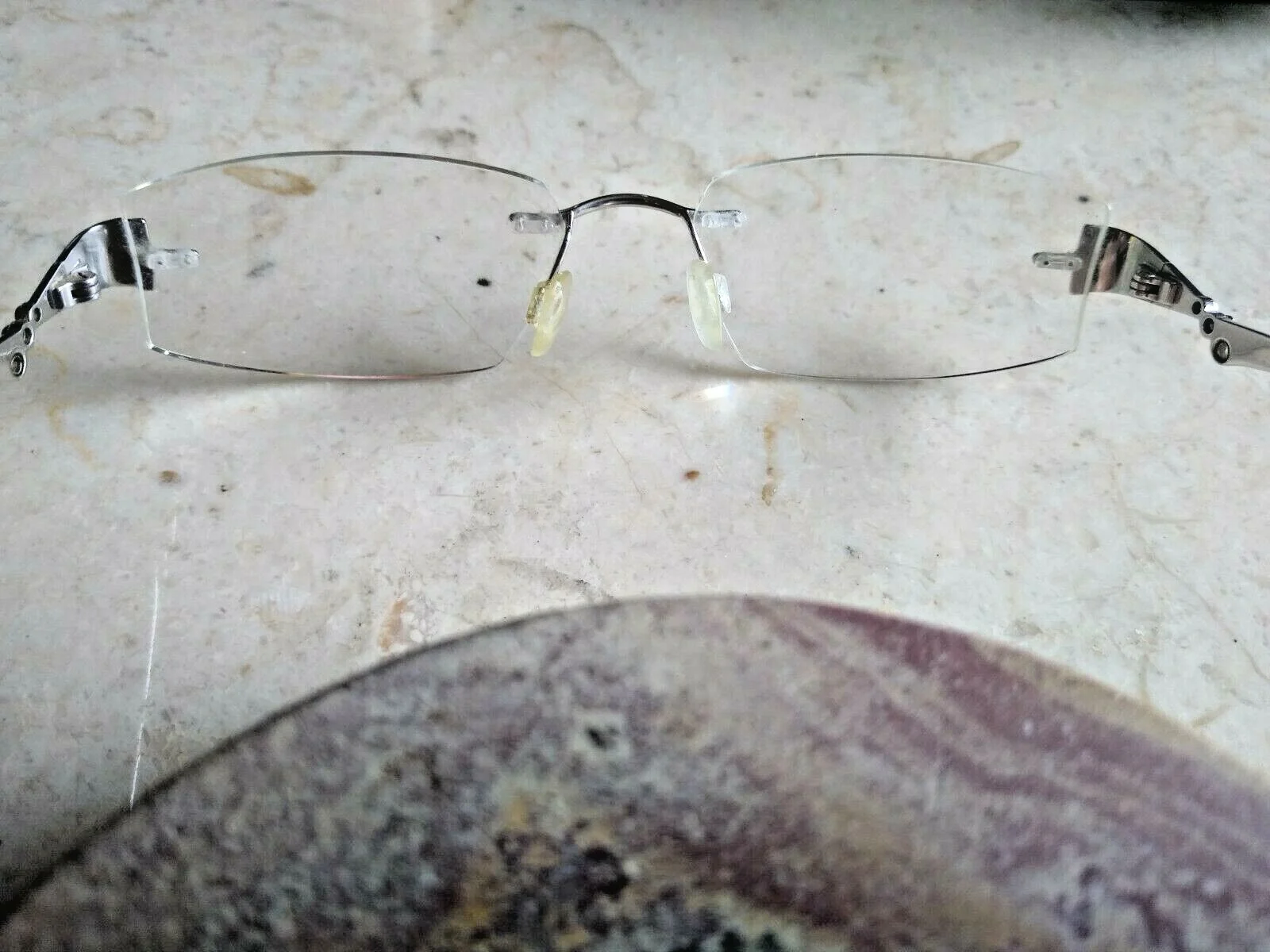 EUC STEPPER TITANIUM SI-9854 F002 52-16-140 EYEGLASSESS FRAMES 3
