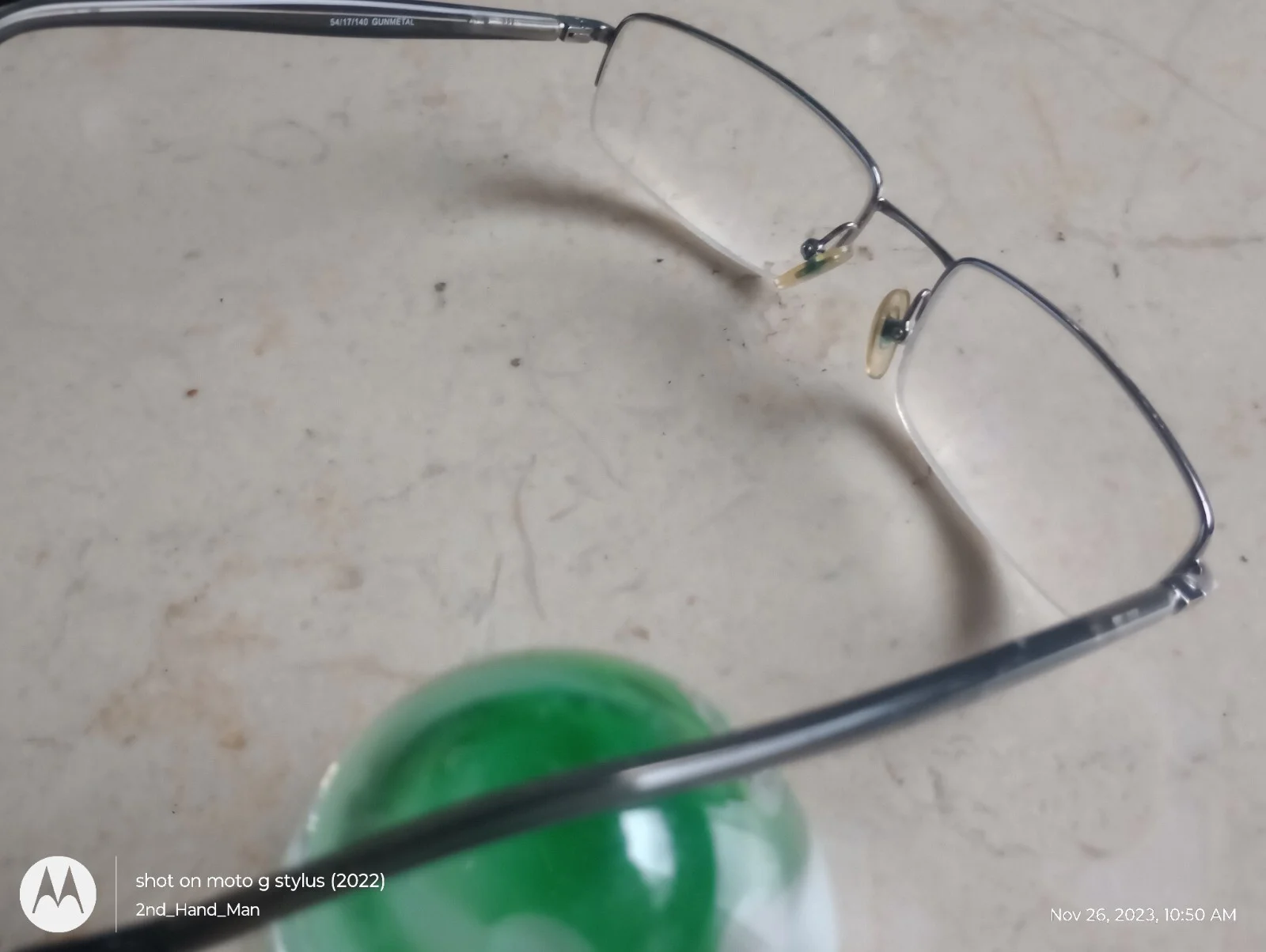 EUC WOOLRICH 7790 GUNMETAL 57/14/140 EYEGLASSES FRAMES 3