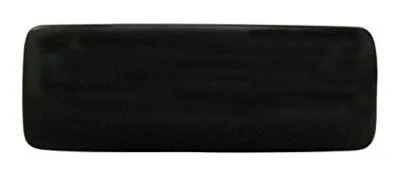 Extra Wide Glasses Case For Men, Large Eyeglass Case In Matte Black Syn. Leather