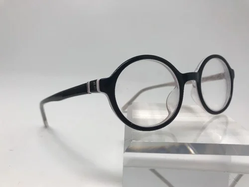 Eye Buy Direct DemoLens Eyeglasses Black Clear White 35-15-140 S951