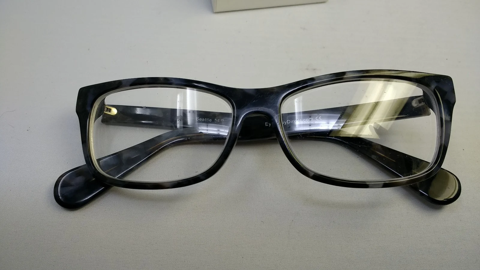 Eye Buy Direct Eyeglasses SEATTLE GRAY MARBLE 54-15-140 B881 4