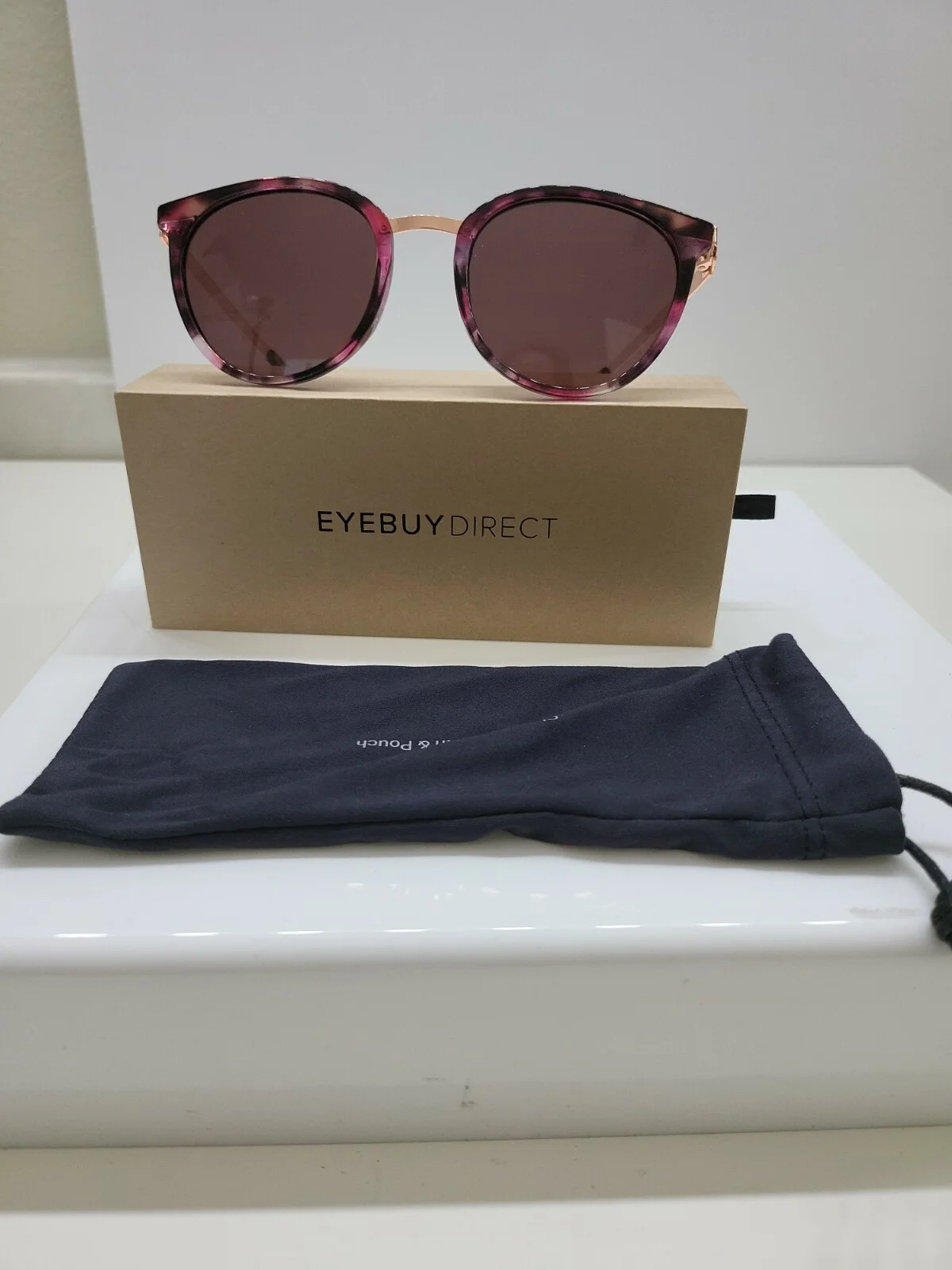 Eye buy direct Tortoise Eyeglasses FRAMES ONLY New 3