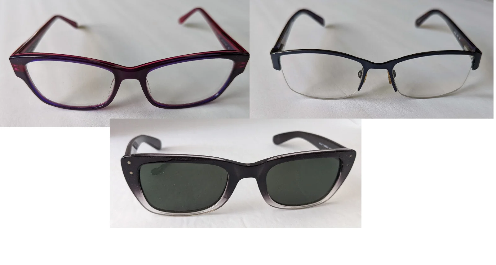 Eye Glass Frames Ray Ban, Banana Republic or Prodesign Denmark (YOU PICK)