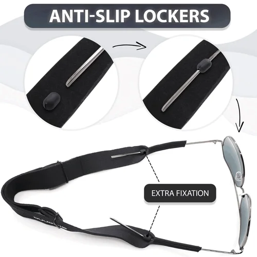 Eye Glass String Strap Holder Floating Glasses Adjustable Cord 22 inch Length 3