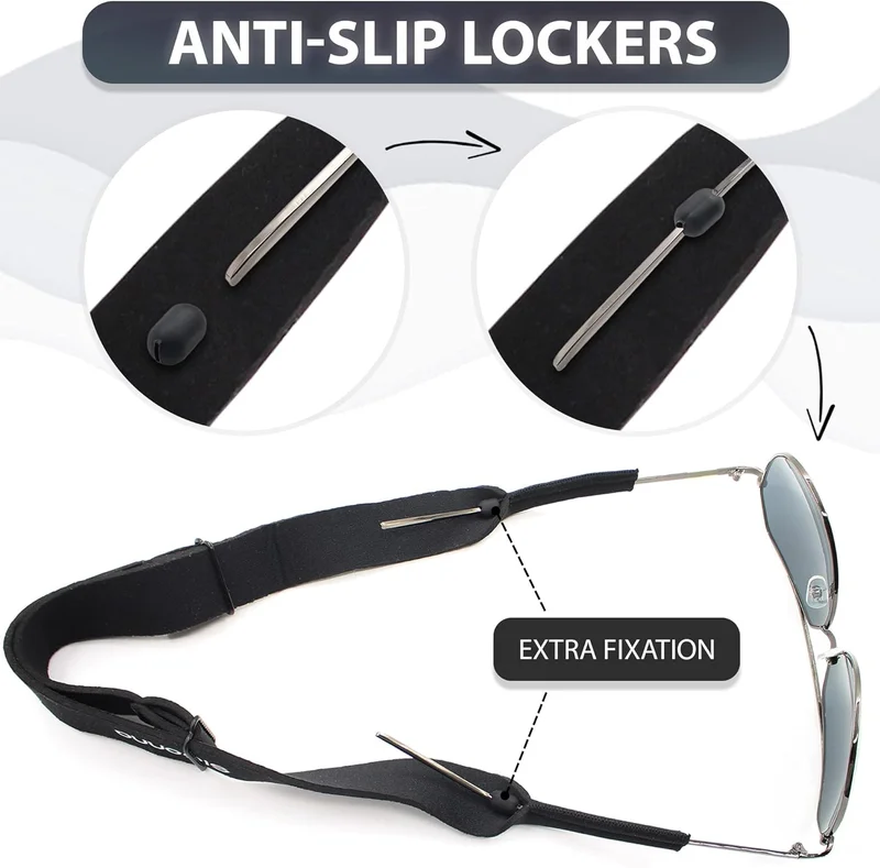 Eye Glass String Strap Holder - Floating Glass Strap - Adjustable Eyeglass Strap 4