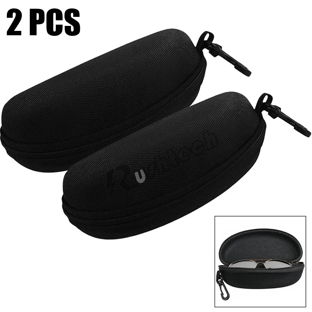 Eye Glasses Case Box Sunglasses Protector Hard Zipper Belt Clip Portable US