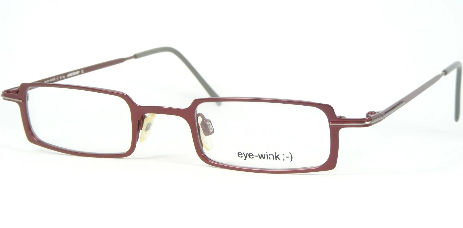 eye-wink by Meitzner 9 5372 BURGUNDY /GREY EYEGLASSES GLASSES FRAME 43-21-140mm