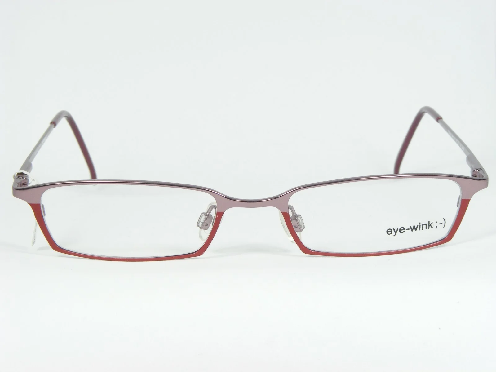 eye-wink by Meitzner Mod 19 5448 LILAC /RED EYEGLASSES GLASSES FRAME 49-18-135mm 2