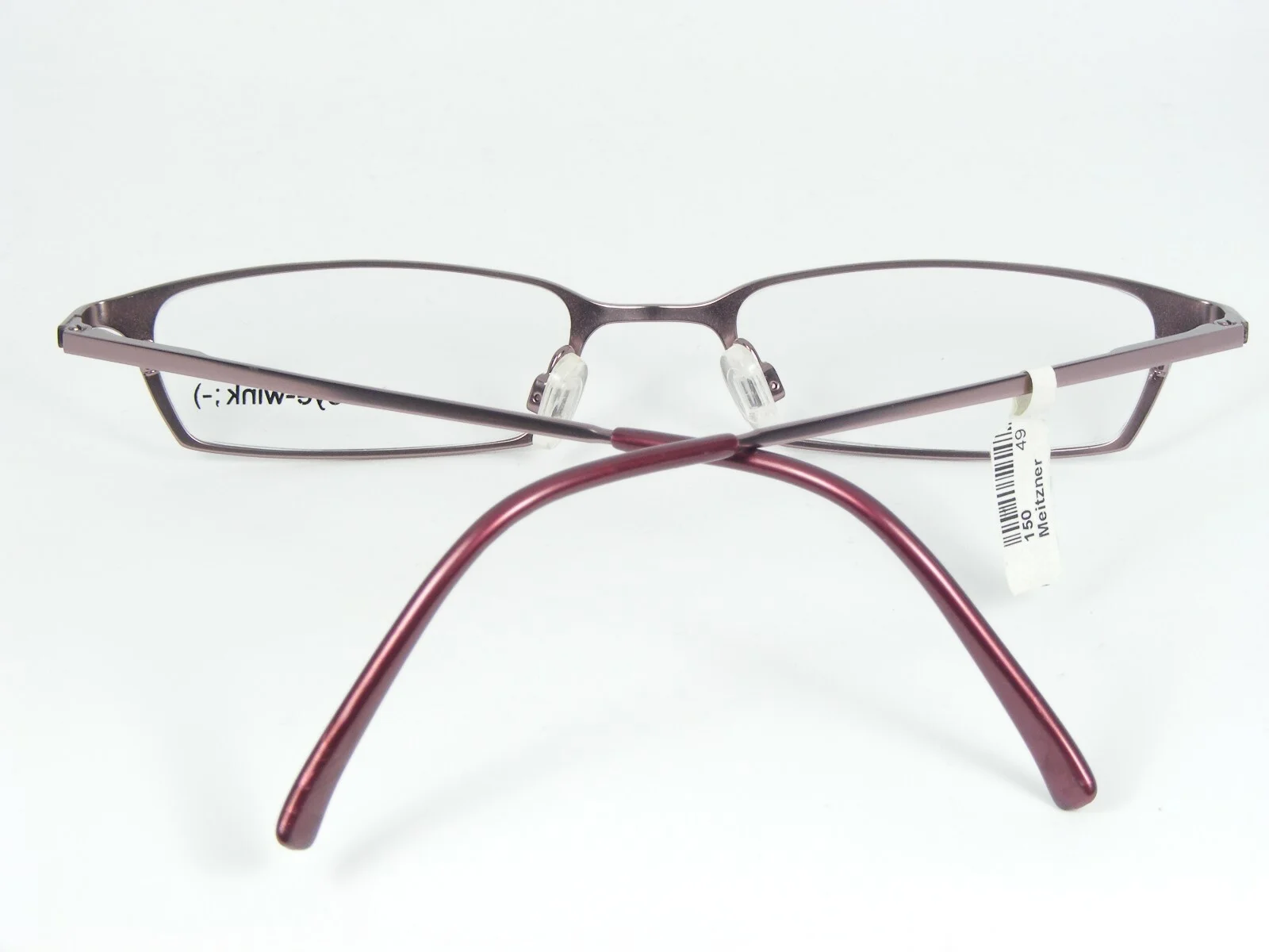 eye-wink by Meitzner Mod 19 5448 LILAC /RED EYEGLASSES GLASSES FRAME 49-18-135mm 3