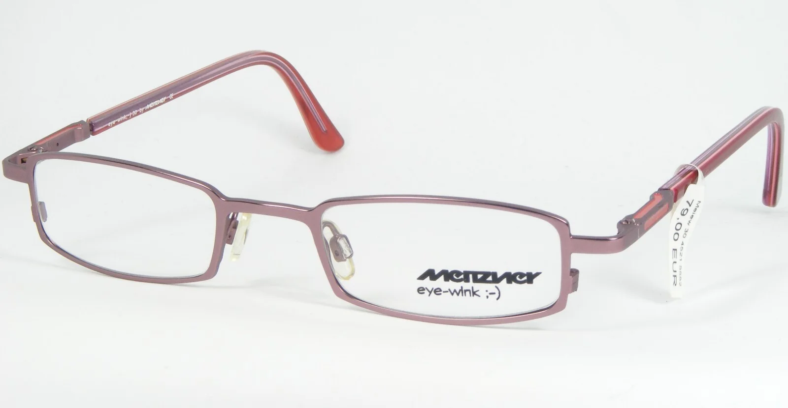 eye-wink by Meitzner Mod 30 5552 LILAC /RED EYEGLASSES GLASSES FRAME 45-21-130mm