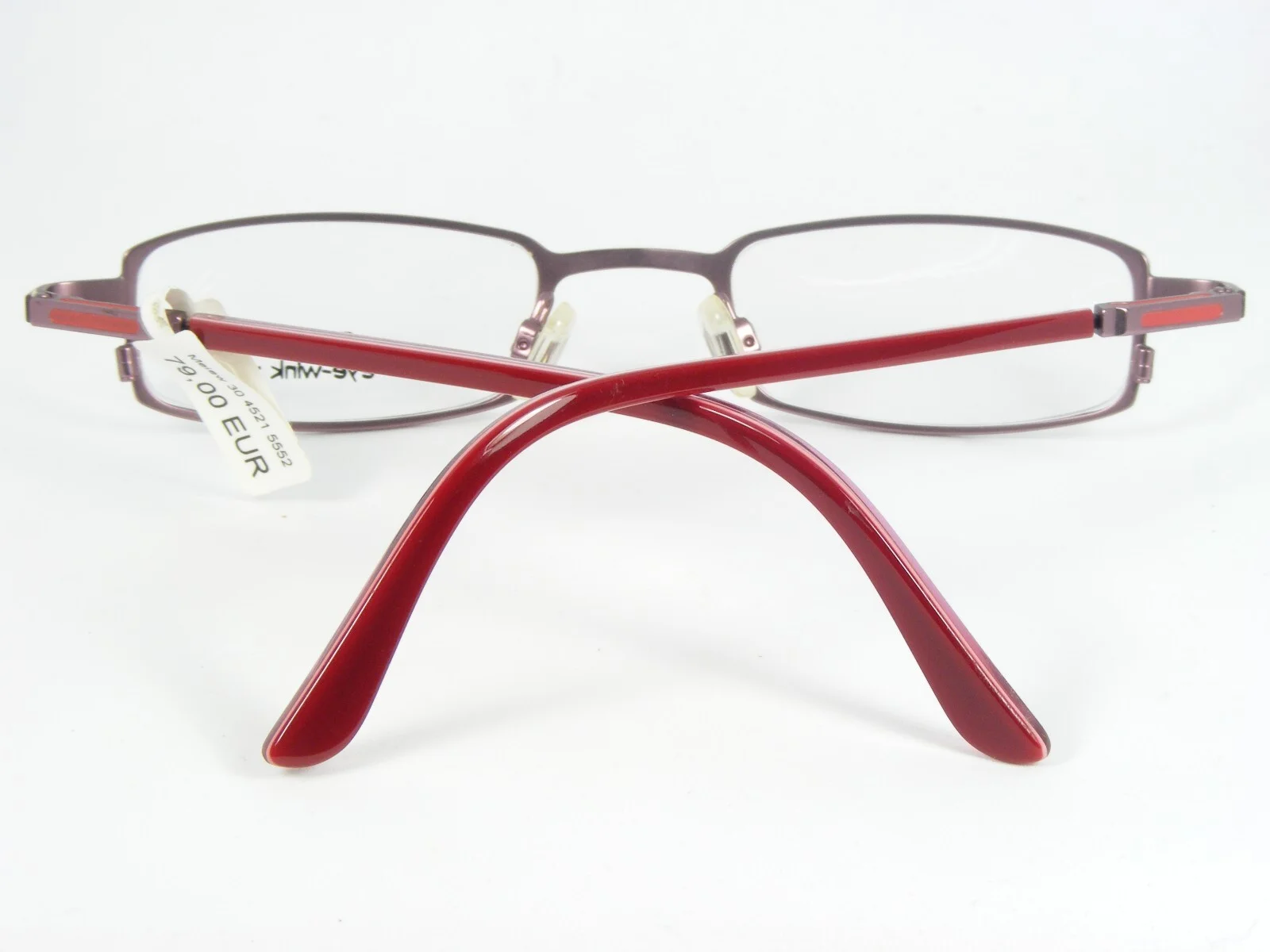 eye-wink by Meitzner Mod 30 5552 LILAC /RED EYEGLASSES GLASSES FRAME 45-21-130mm 3