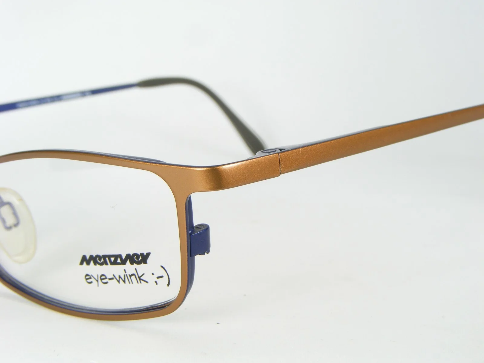 eye-wink by Meitzner Mod 49 Col 5743 BRONZE EYEGLASSES GLASSES FRAME 52-16-135mm 4