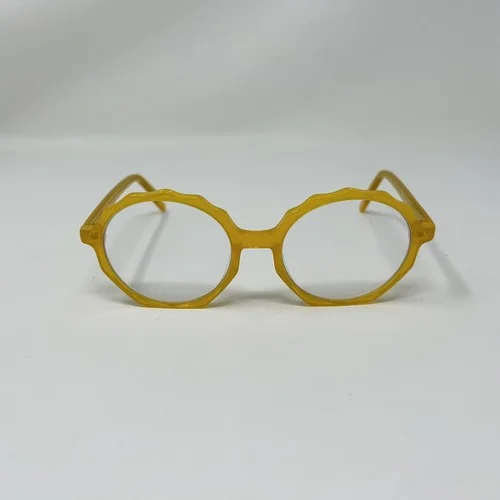 Eyebuy Direct Anemone Eyeglasses Frames Yellow Geometric