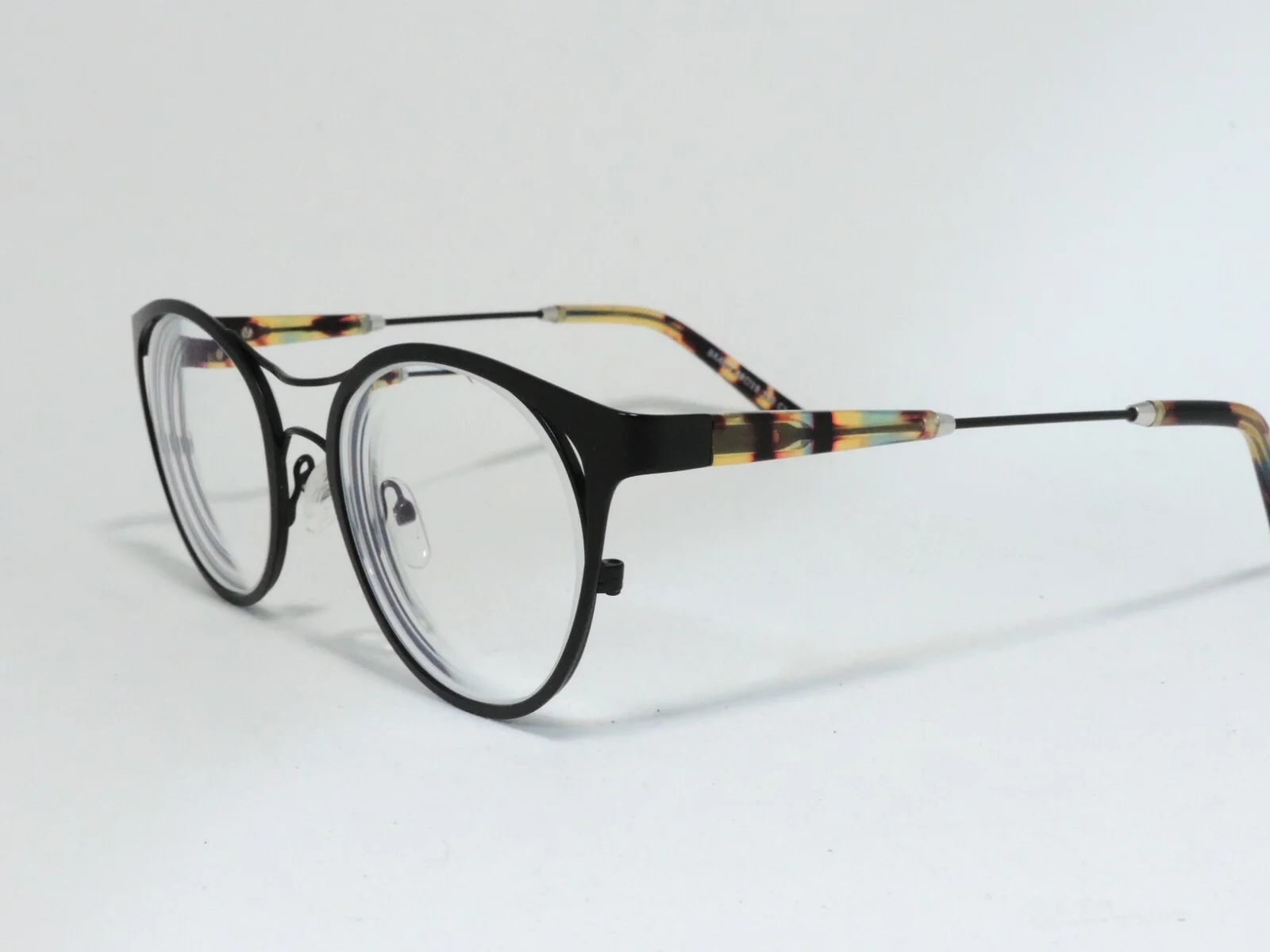 EYEBUYDIRECT BRAVO DOUBLE BRIDGE EYEGLASS FRAMES MATTE BLACK 48-19-140 NEW* 2