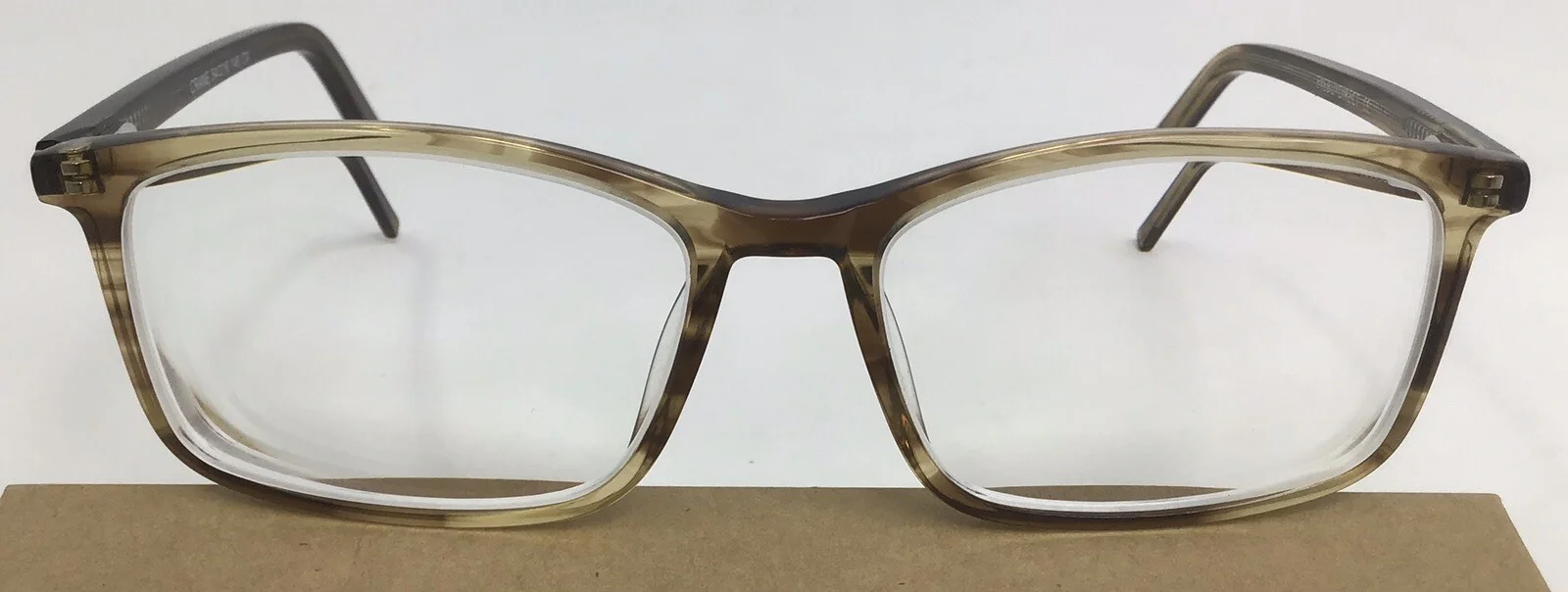 Eyebuydirect Crane 54-16-140 C4 Brown Acetate Eyeglasses SELLING AS FRAMES ONLY