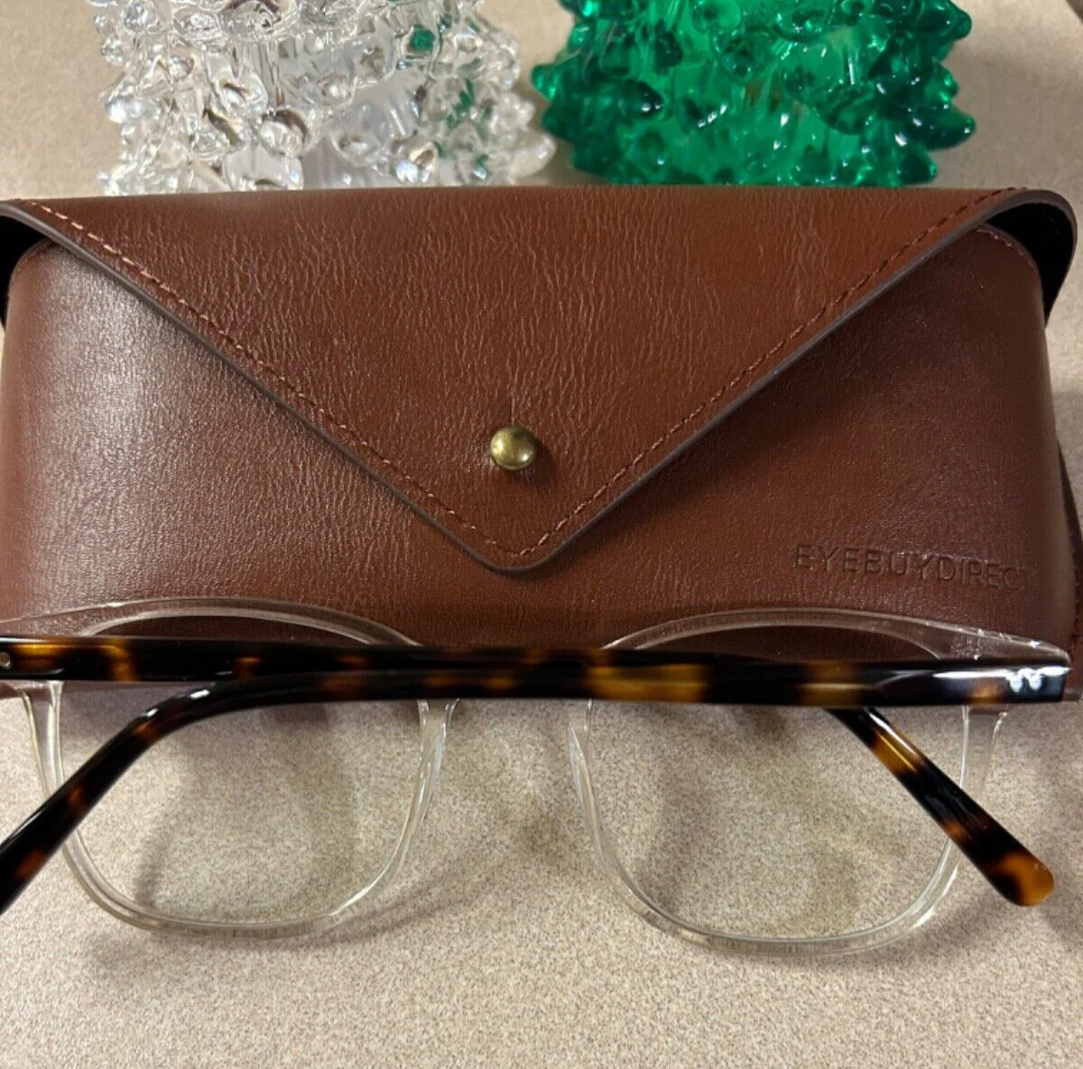 Eyebuydirect Frames Glasses Eyewear 49 21 145 Never Worn Translucent Clear 2