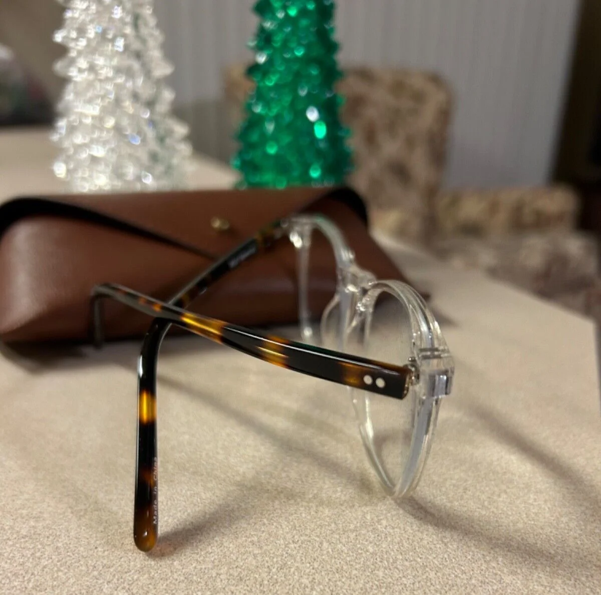Eyebuydirect Frames Glasses Eyewear 49 21 145 Never Worn Translucent Clear 4