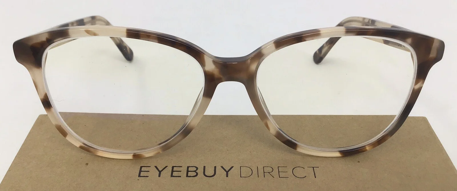 Eyebuydirect Hepburn 54-16-140 C2 Ivory Tortoise Acetate Eyeglasses Frames
