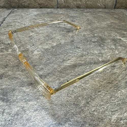 Eyebuydirect KYOTO Clear Yellow Round Eyeglasses Frames 48-21-140 C1 NWOT 4
