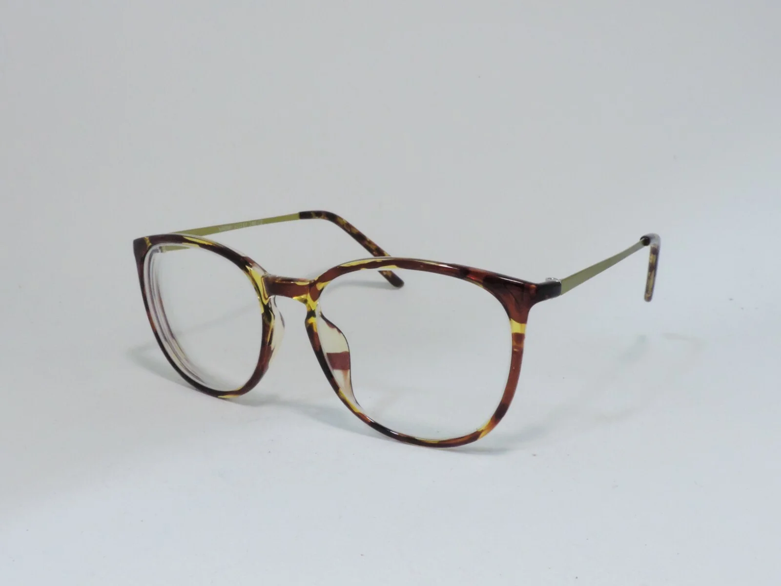 EYEBUYDIRECT NAOMI THIN ROUND PLASTIC EYEGLASS FRAMES TORTOISE 51-17-140 NEW* 2