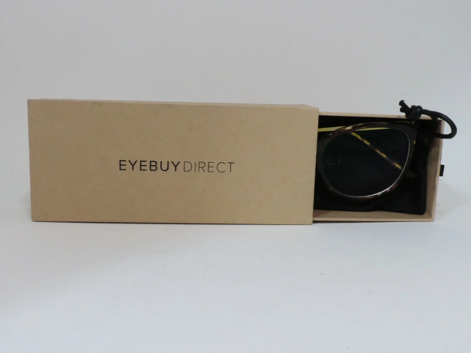 EYEBUYDIRECT NAOMI THIN ROUND PLASTIC EYEGLASS FRAMES TORTOISE 51-17-140 NEW* 4