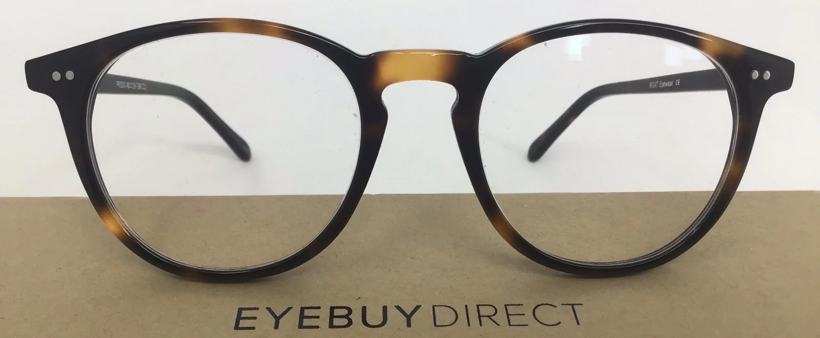 Eyebuydirect Prism 48-19-138 C11 Tortoise Acetate Eyeglasses FRAMES ONLY A112