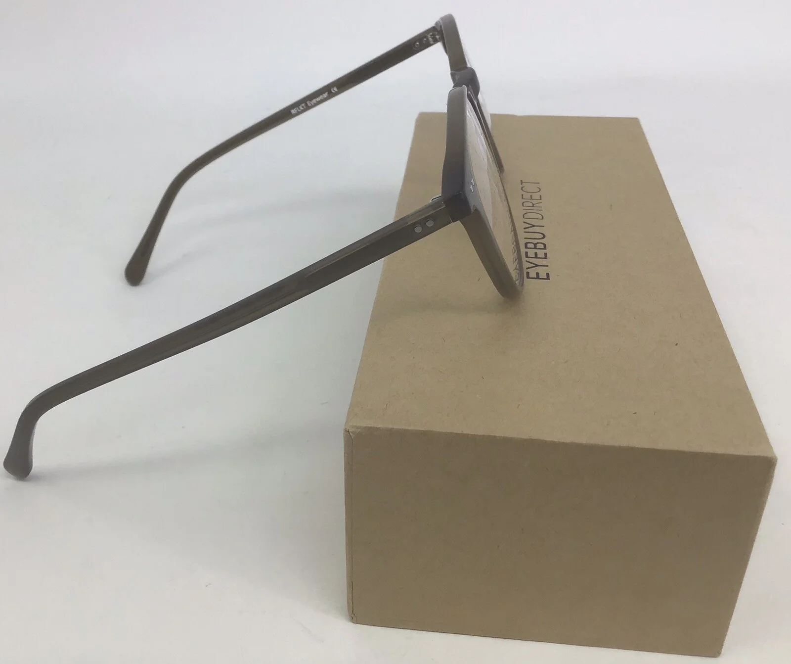 Eyebuydirect Prism 48-19-138 C2 Round Taupe Acetate Eyeglasses FRAMES ONLY A94 3