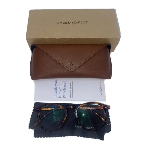 Eyebuydirect Prism 48-19-138 C4 Warm Tortoise Acetate Eyeglasses FRAMES ONLY